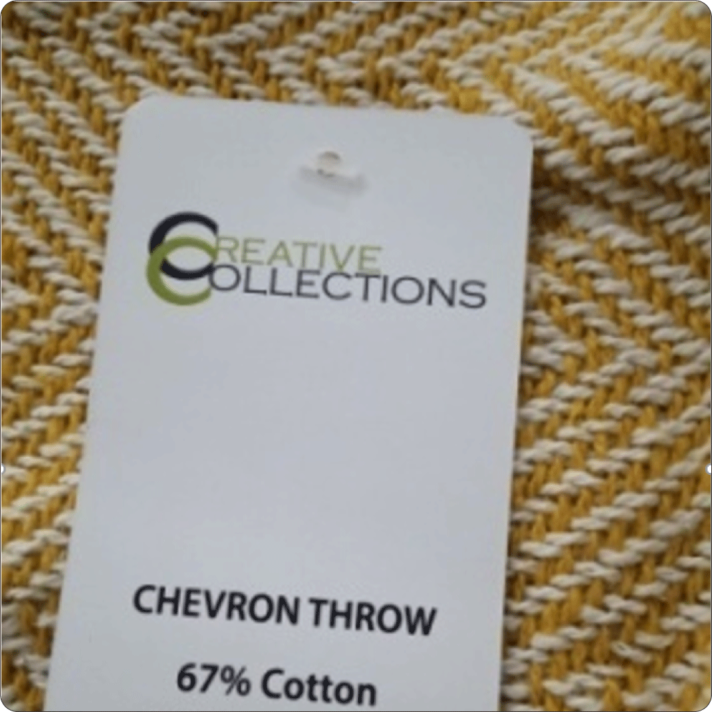 Herringbone Woven Chevron Throw/Blanket