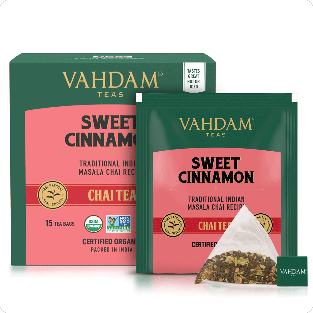 Sweet Cinnamon Masala Chai Tea