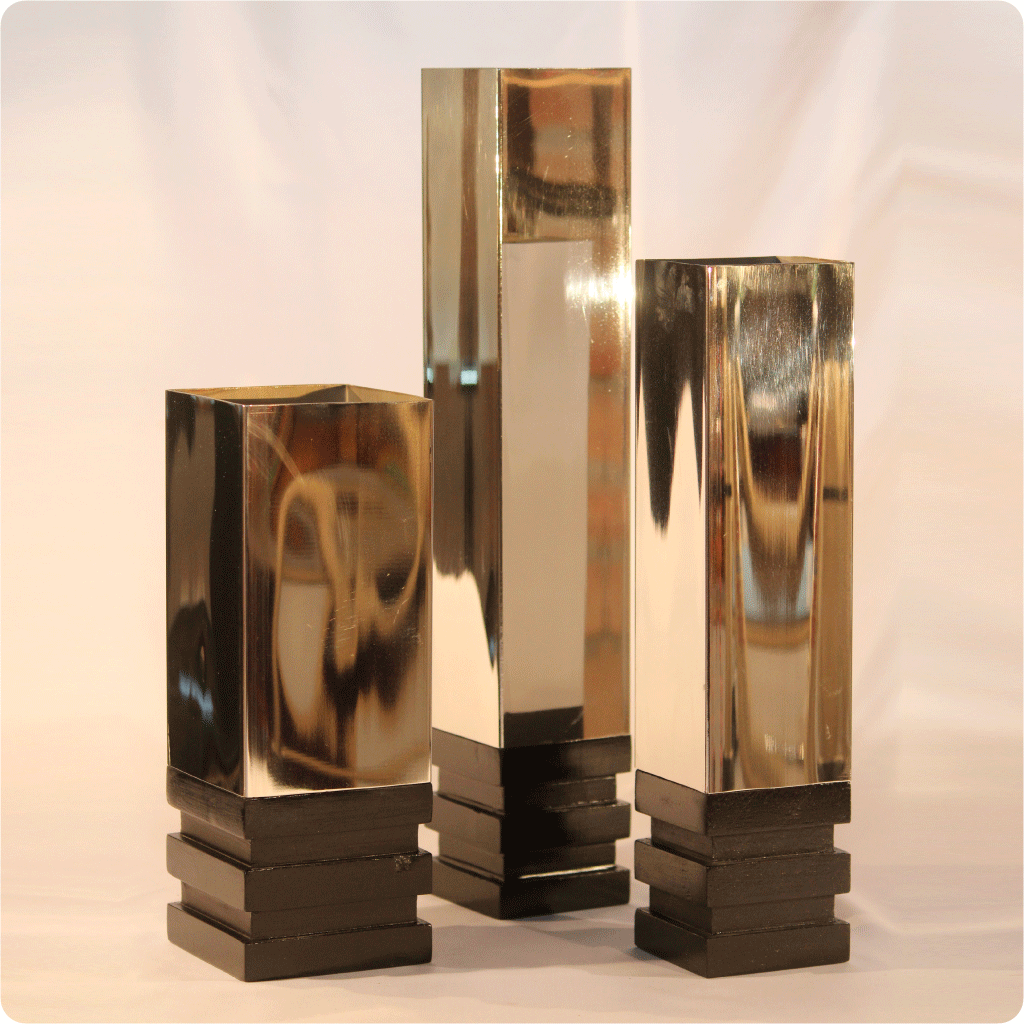 Mango Wood Handmade Rustic Wooden Flower Vase