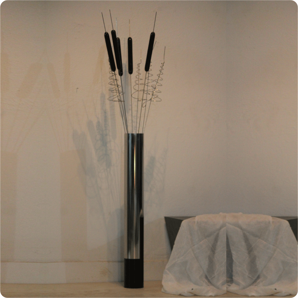 Mango wood Handmade Rustic Wooden Floor Vase
