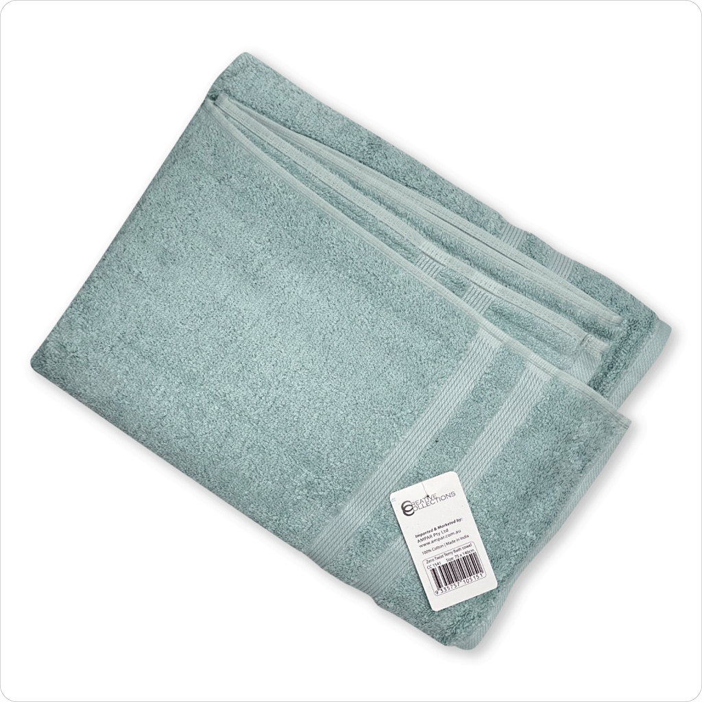 Zero twist Indian Cotton Bath Towel