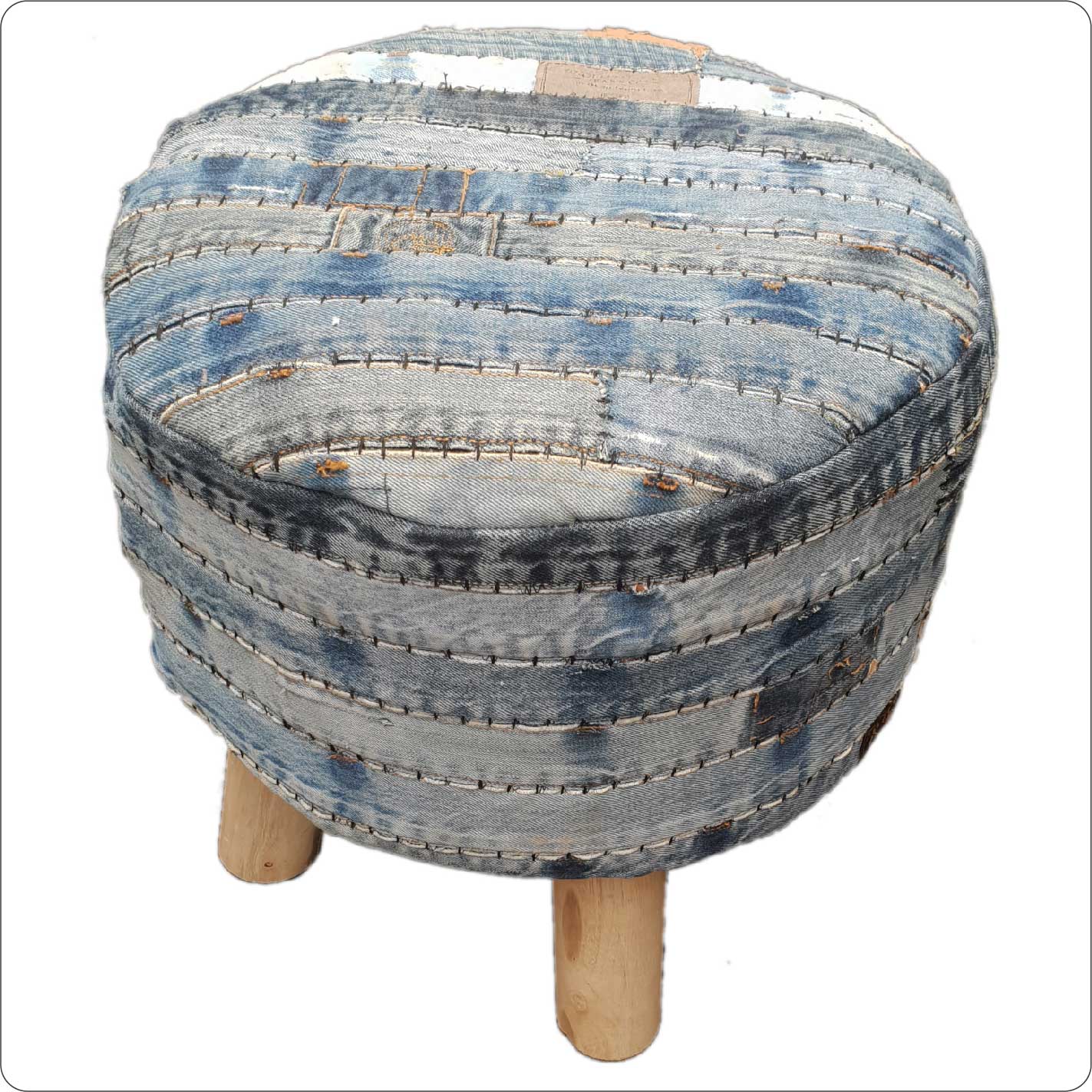 Foot Stool home decor round pouf ottoman