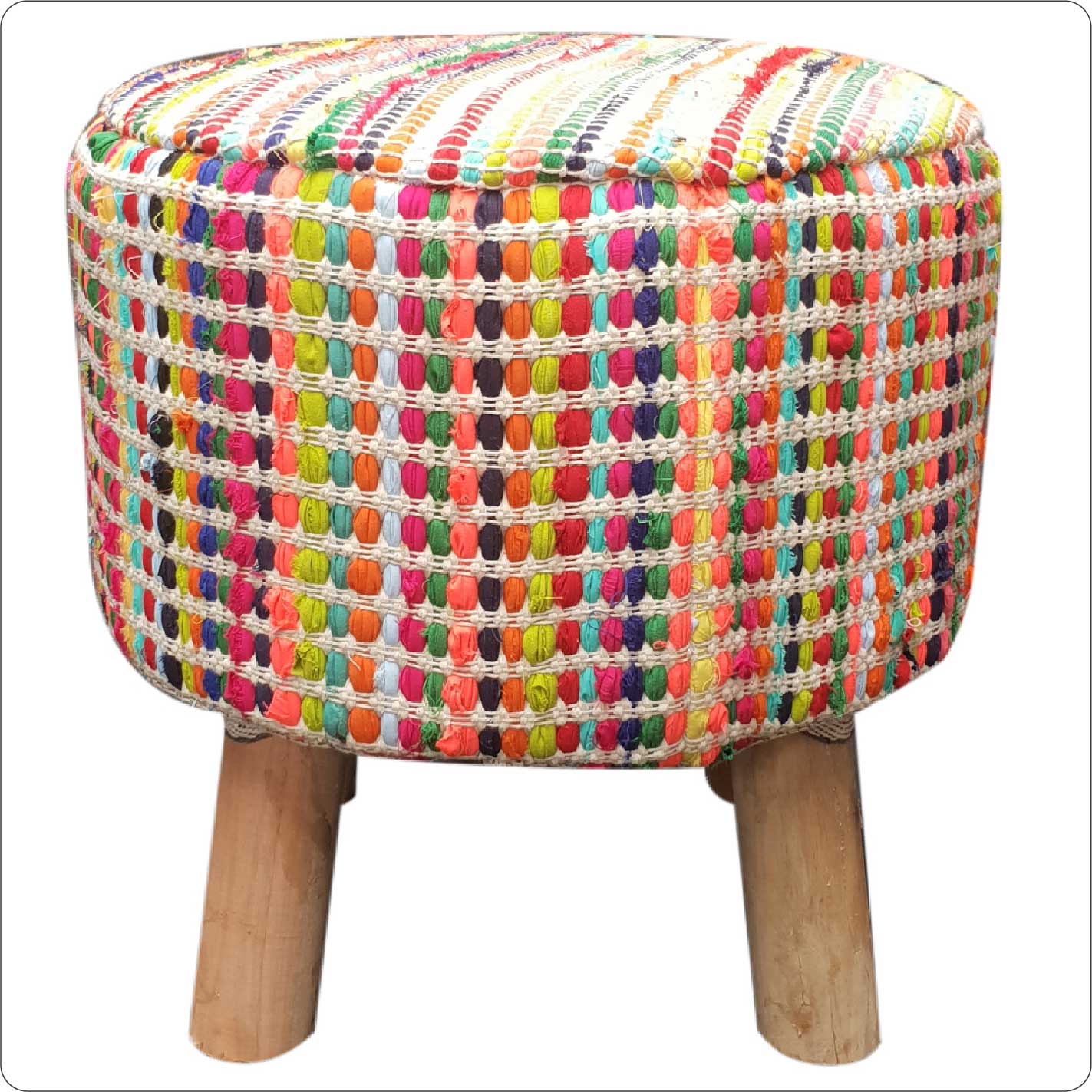 Foot Stool home decor round pouf ottoman