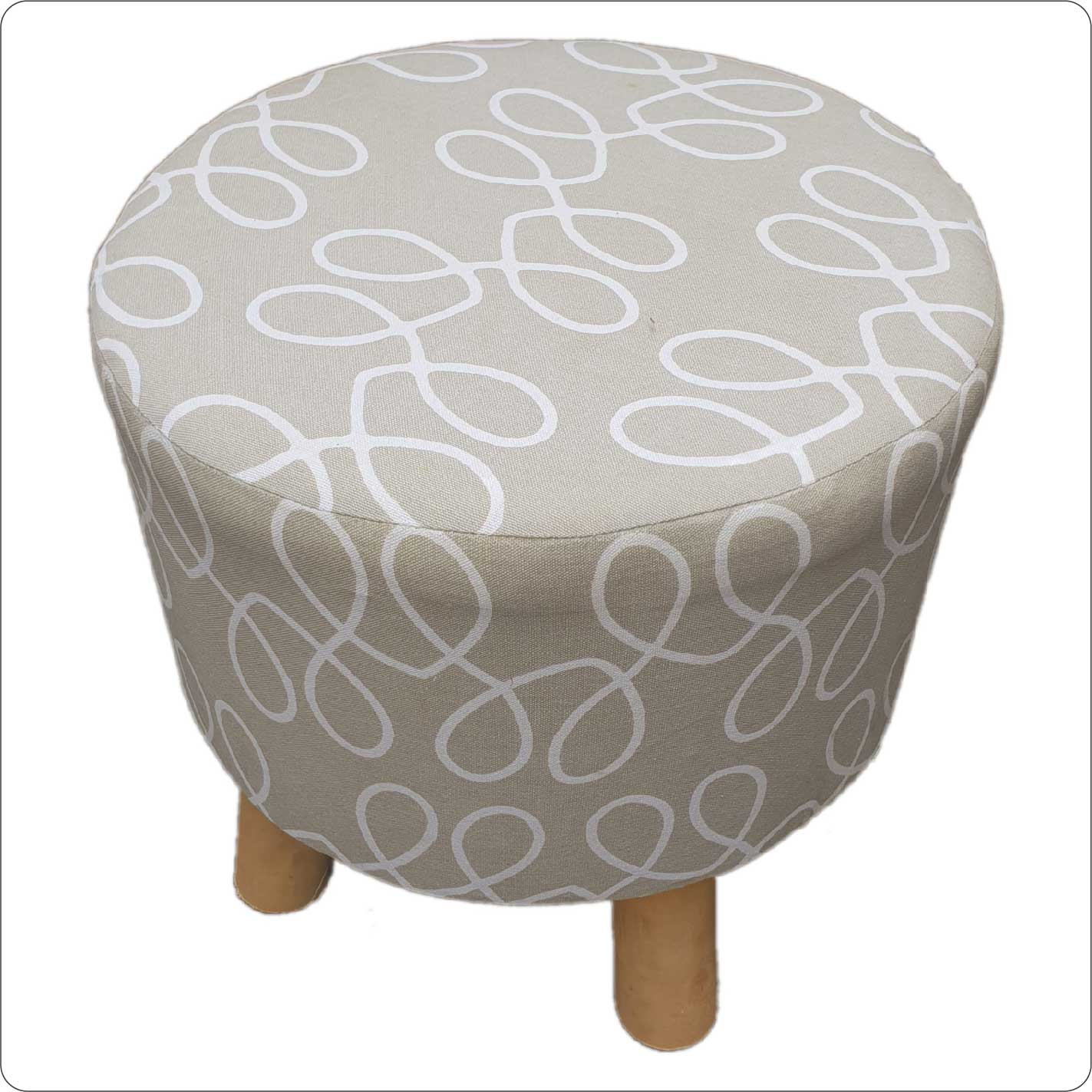 Foot Stool home decor round pouf ottoman