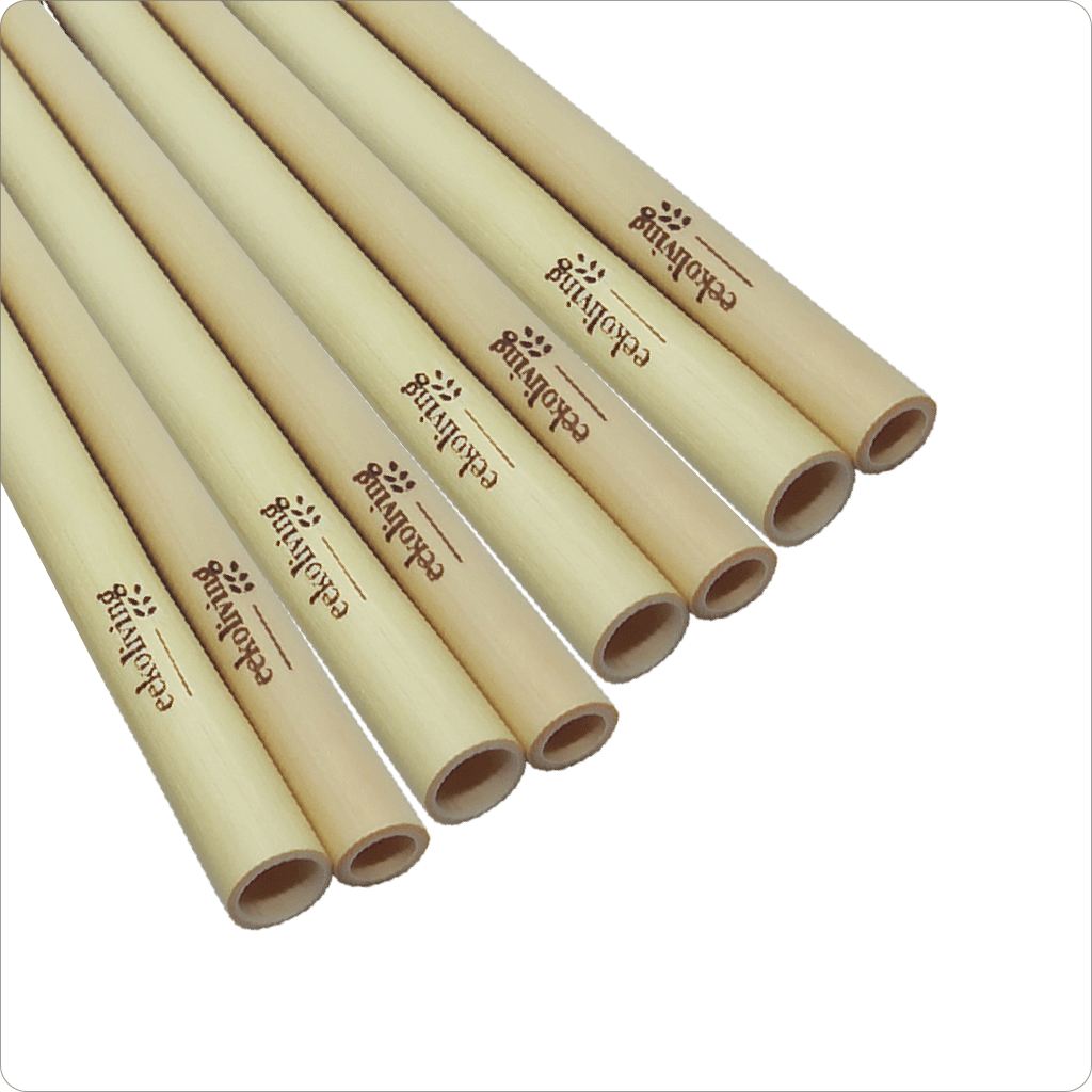 Bamboo Straws 50 Pack Bulk buy