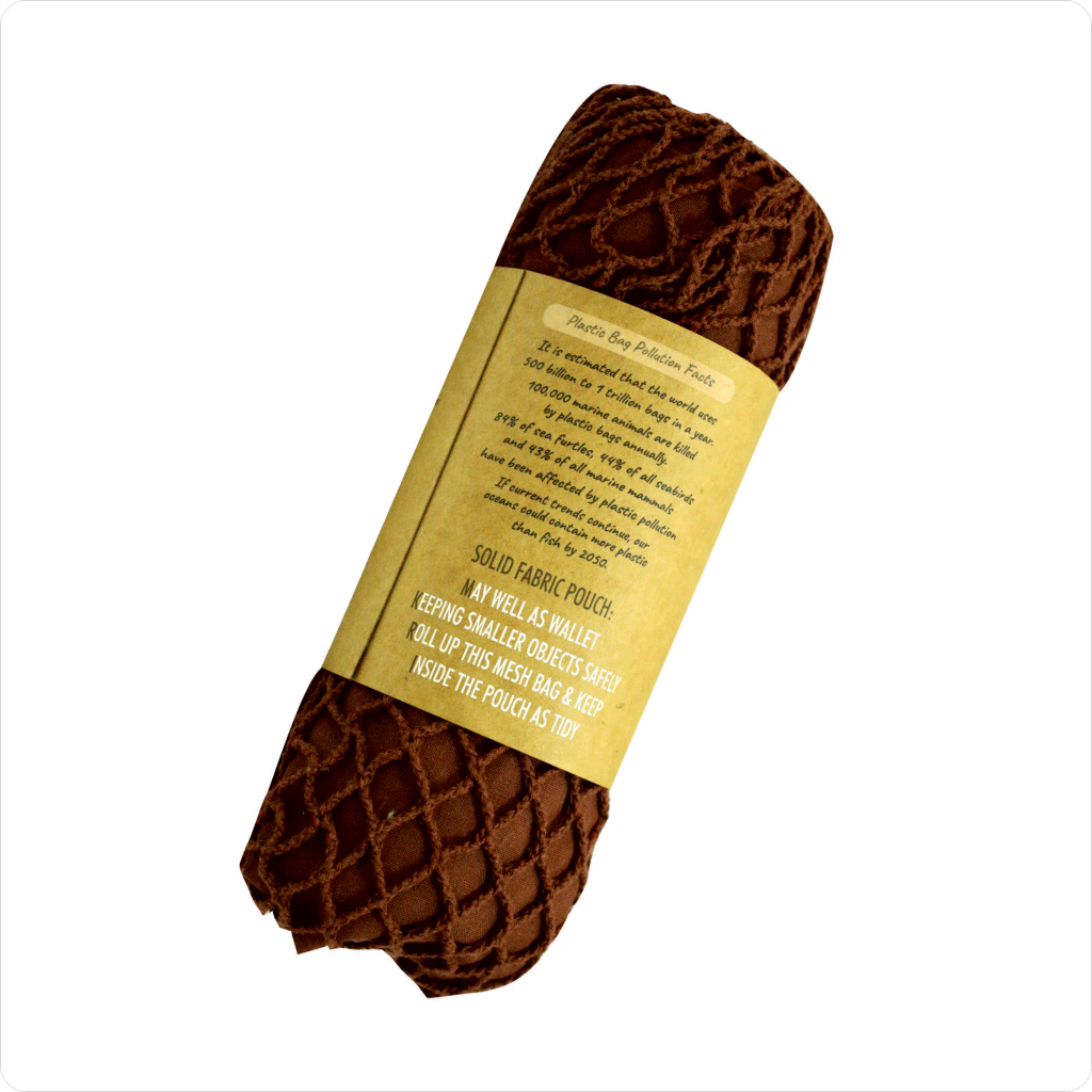 Organic Cotton Reusable Grocery bags (with ticket pouch)