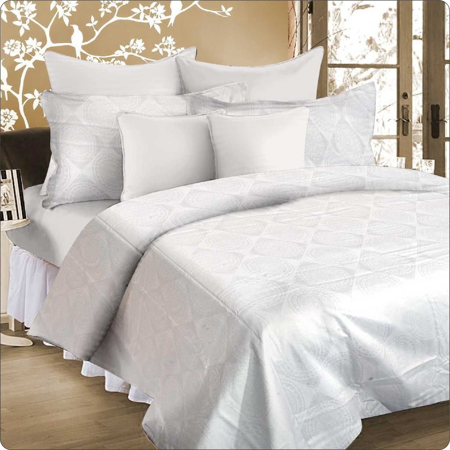 White King Quilt Cover Set - 375TC