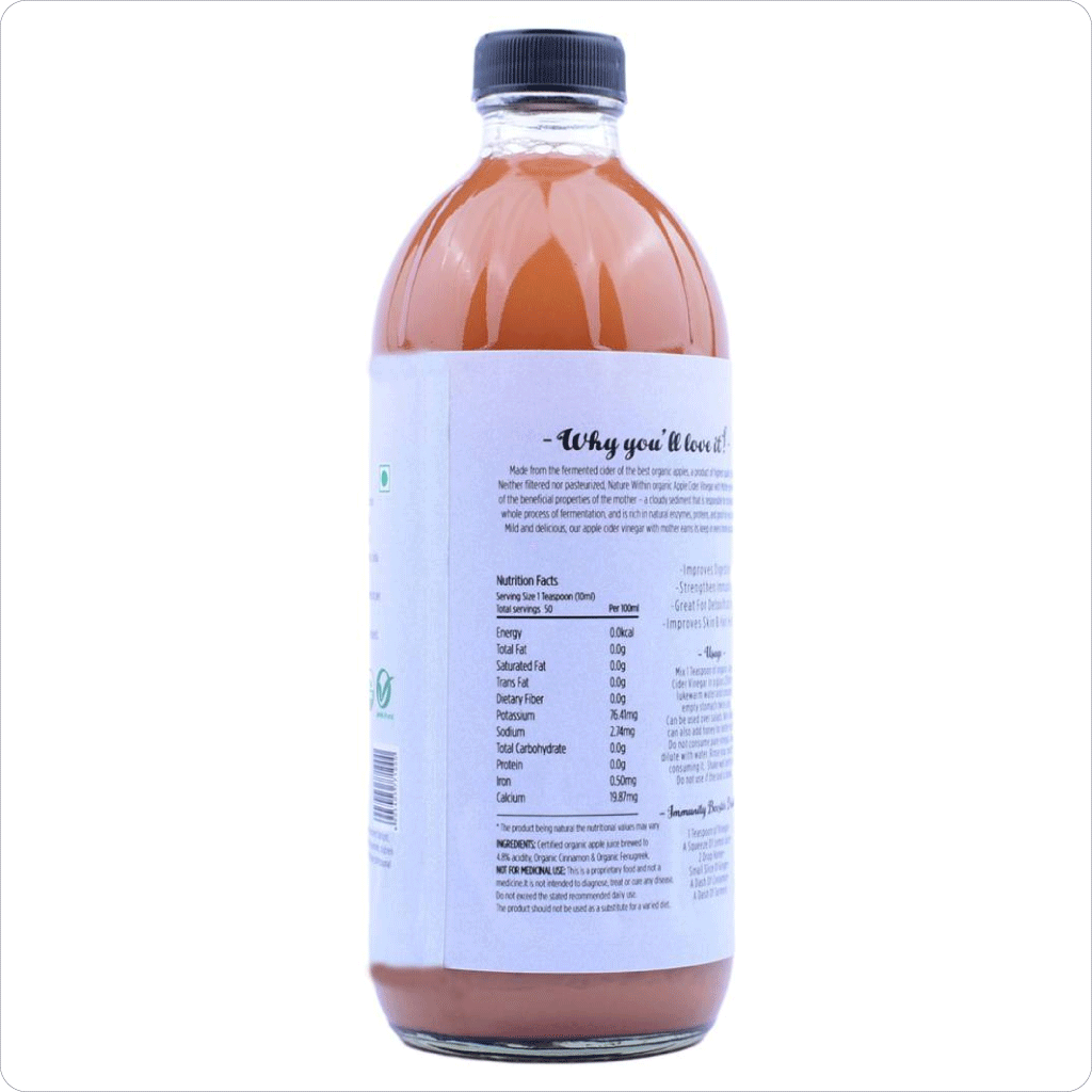 Apple Cider Vinegar (Cinnamon & Fenugreek)