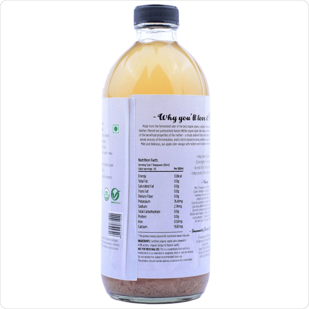 Apple Cider Vinegar (Ginger & Garlic)
