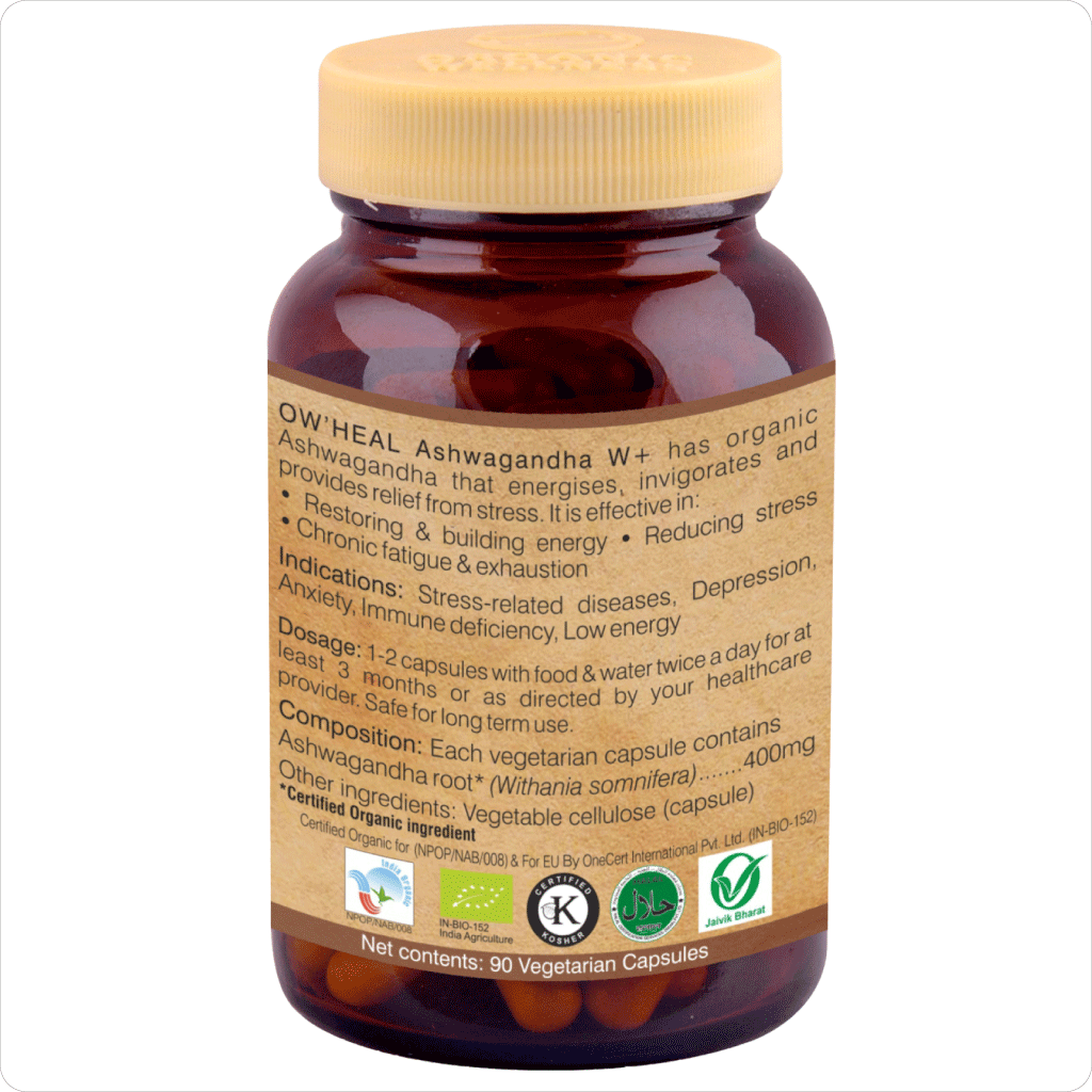 Heal Ashwagandha W+ Capsules