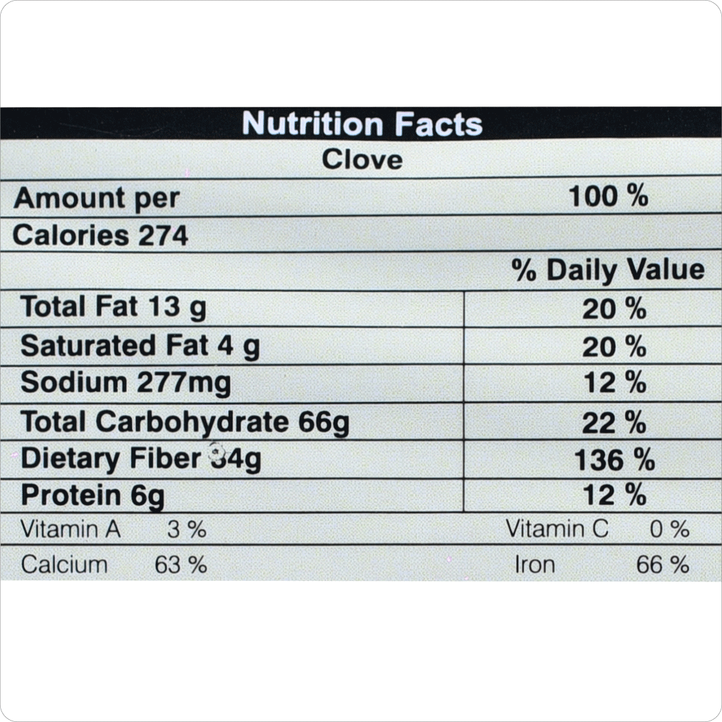 Clove Whole Natural