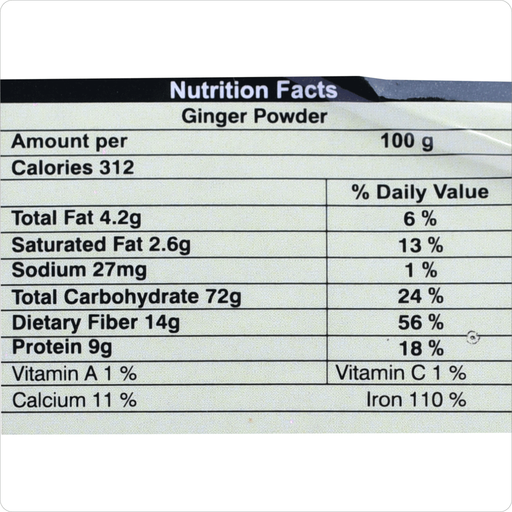 Ginger Powder Natural