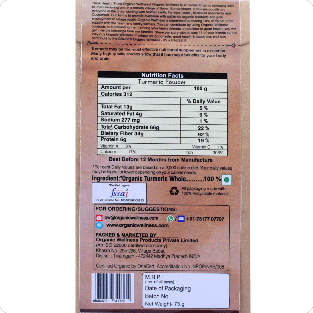 Turmeric Powder Natural