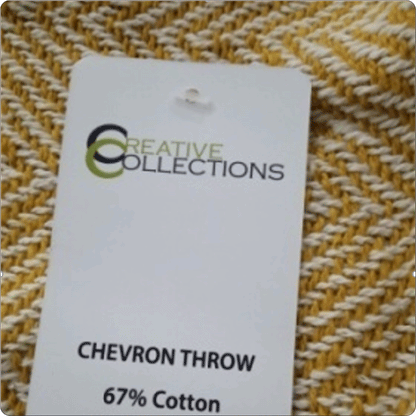 Herringbone Woven Chevron Throw/Blanket