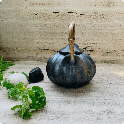 Earthenware Longpi pottery Clay Pumpkin Kettle