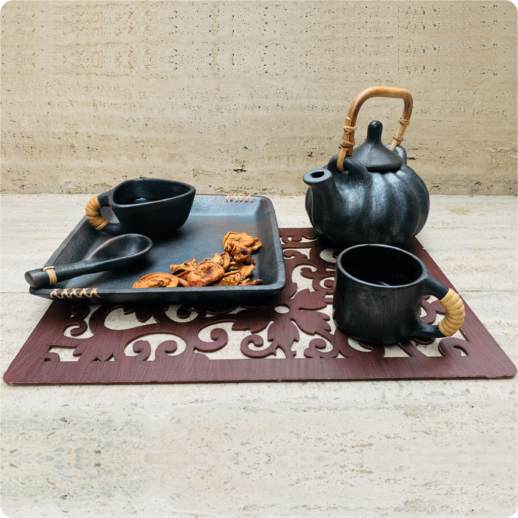 Earthenware Longpi pottery Clay Pumpkin Kettle