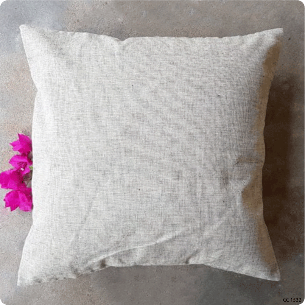 Handwoven Kutch Weave Kala cotton cushion cover