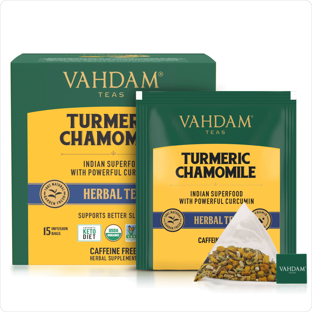Turmeric Chamomile Herbal Tea Tisane