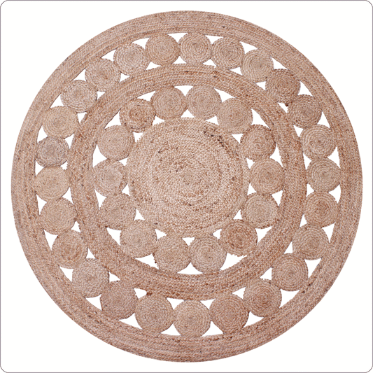 Floor mat round 120x120cm