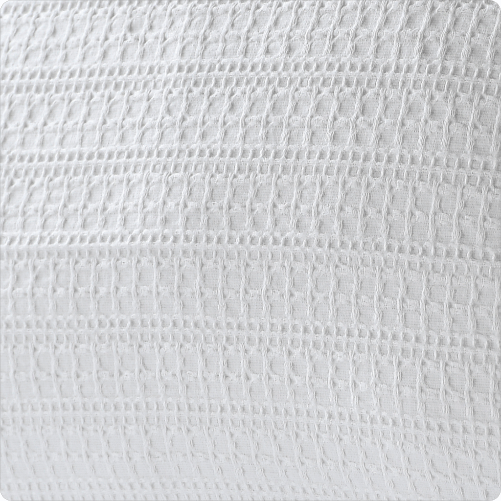 Waffle textured Bed cover QUEEN