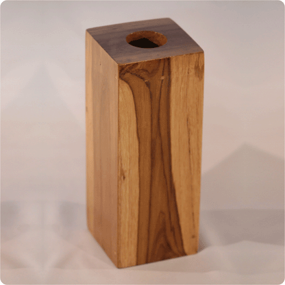 Teak wood  Candle Holder for Home Décor