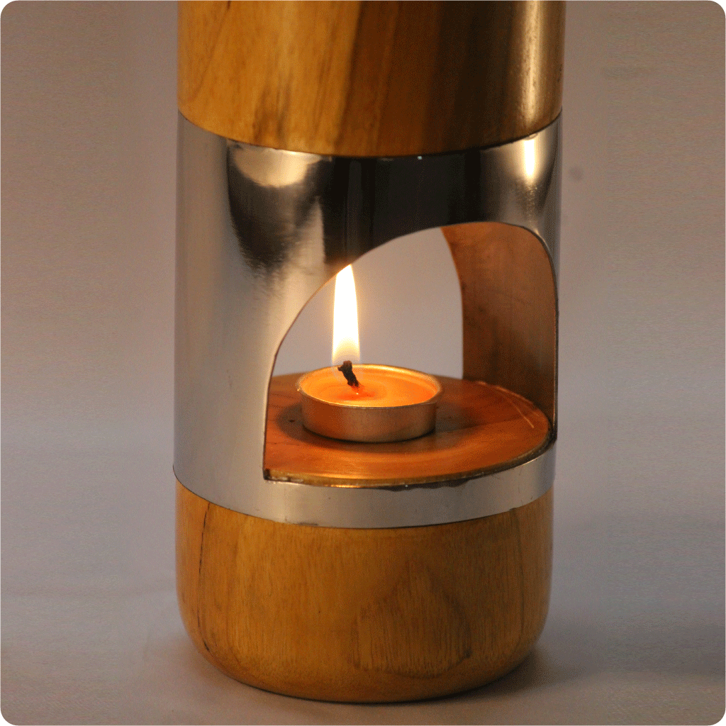Teak wood Handmade Rustic Wooden Oil Diffuser – homeandglory