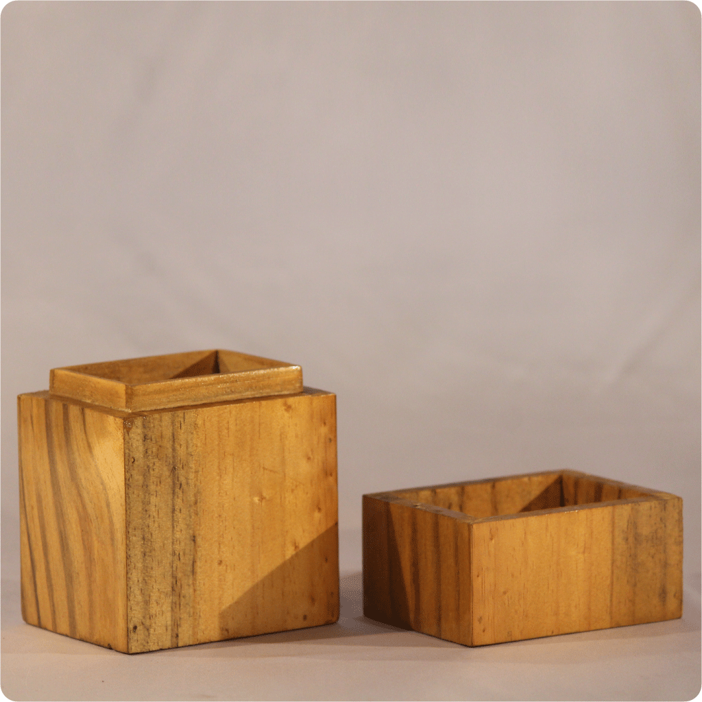 Pine Solid wood Storage Gift box
