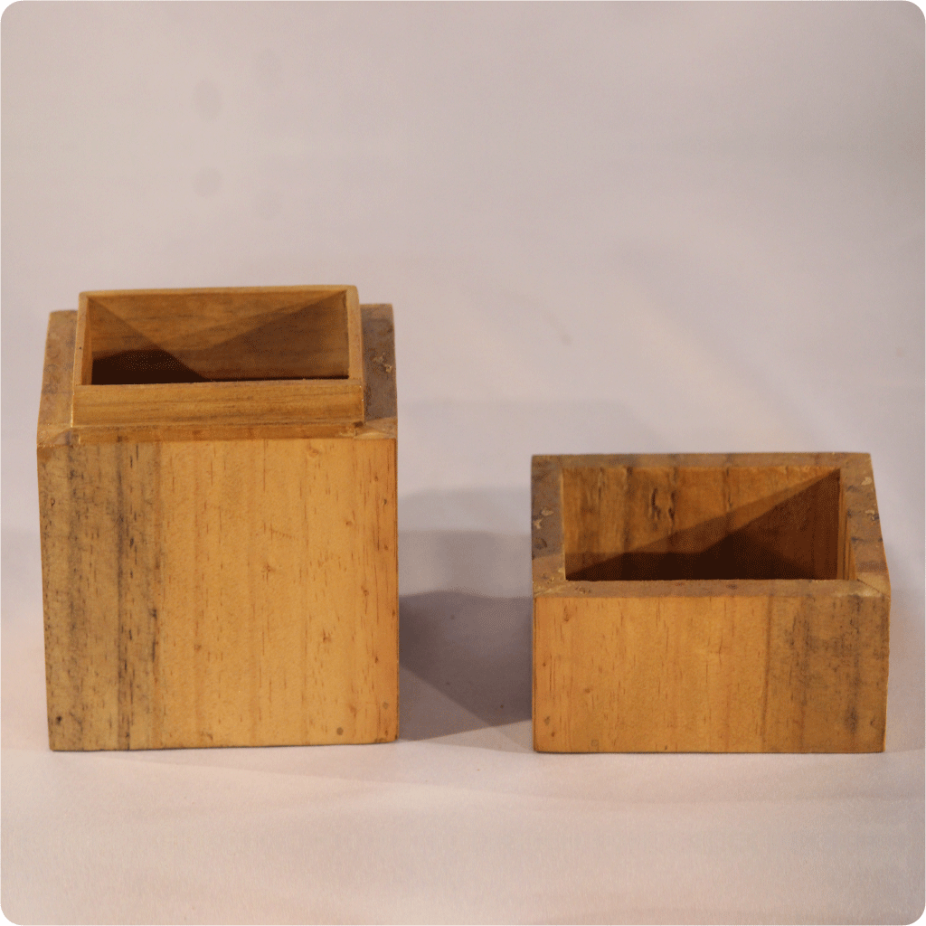 Pine Solid wood Storage Gift box