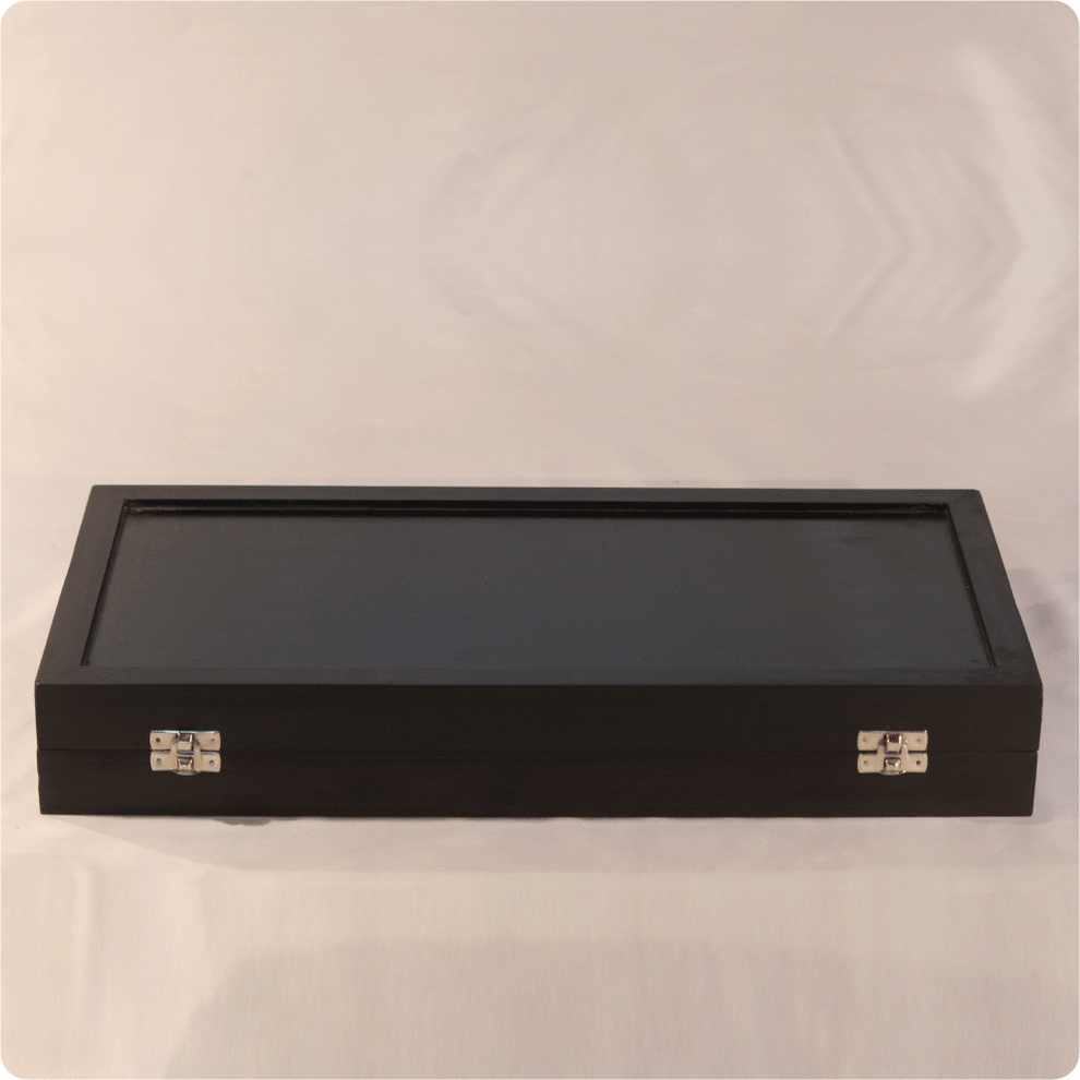 MDF made wooden Storage box with lock – homeandglory