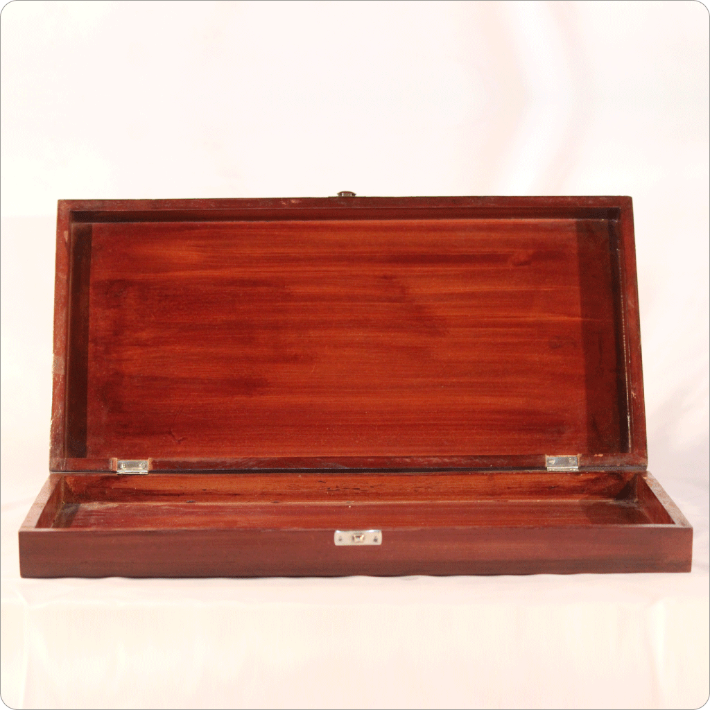 MDF made wooden Storage box with lock