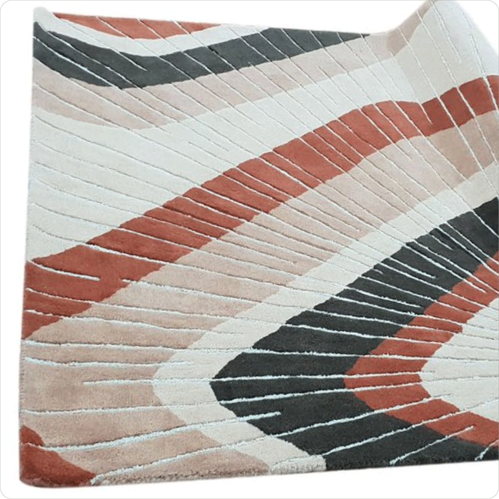 Handtufted Rug Rage Diamond 160x230cm