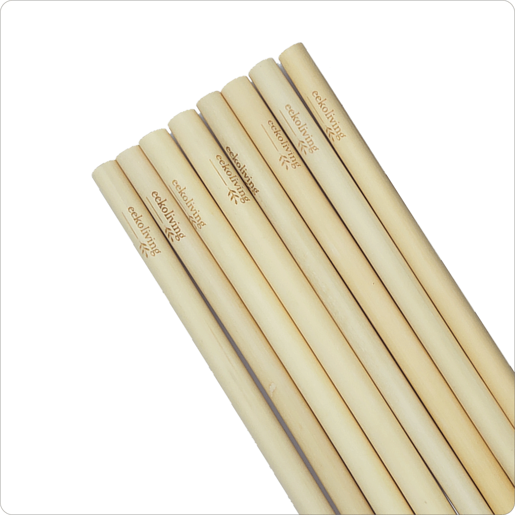 Bamboo Straws 50 Pack Bulk buy