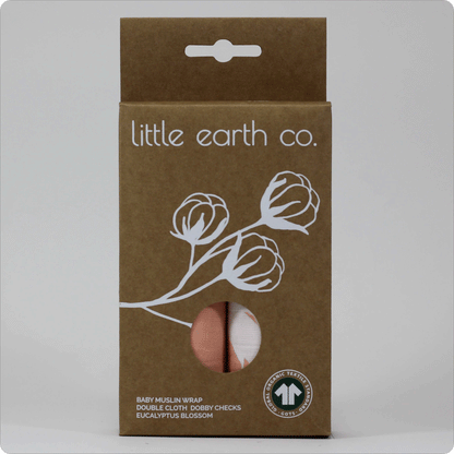 Organic Cotton Baby Muslin wrap 2 Pack