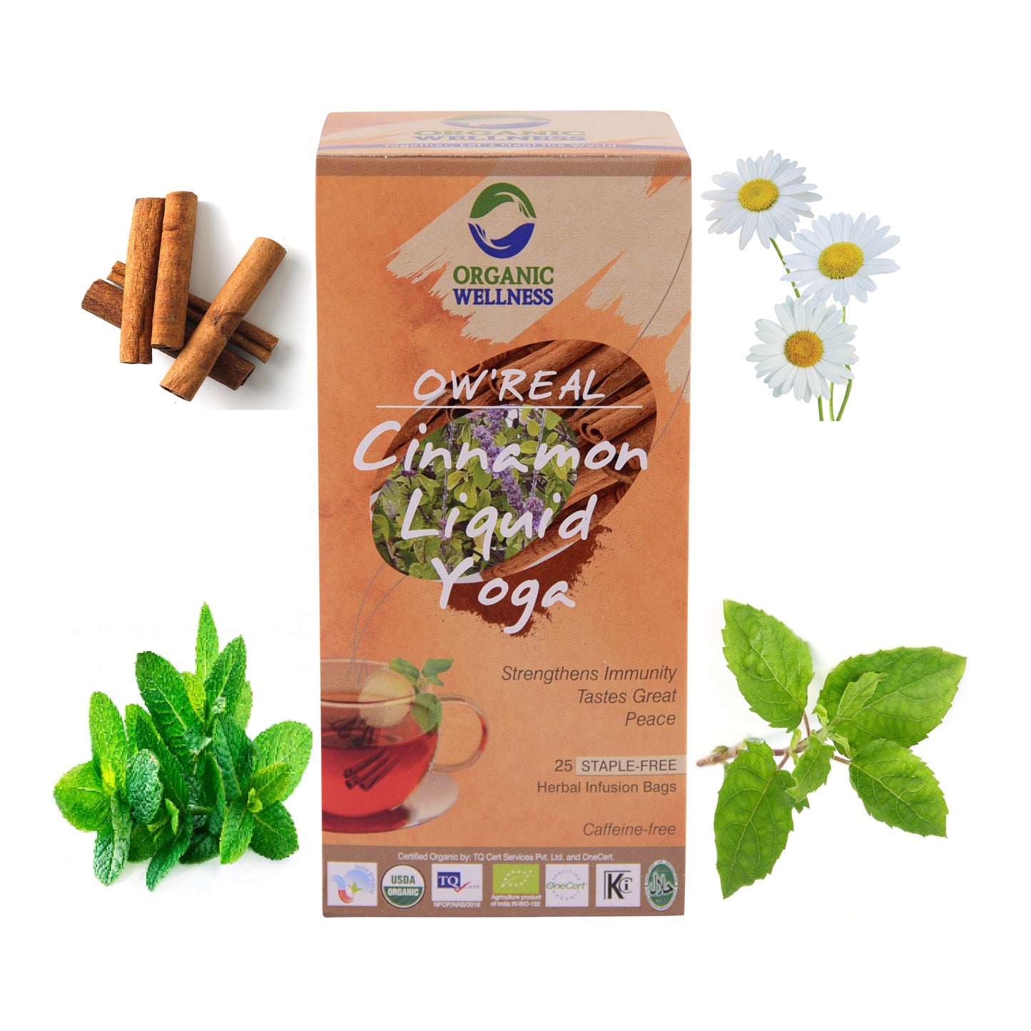 Real Cinnamon Liquid Yoga Tea Bags